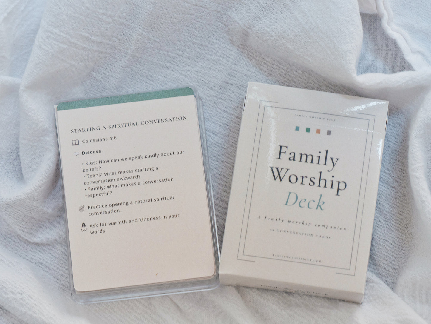 Family Worship Companion Deck — Gift Edition