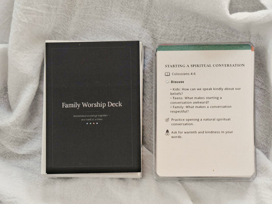 Family Worship Companion Deck