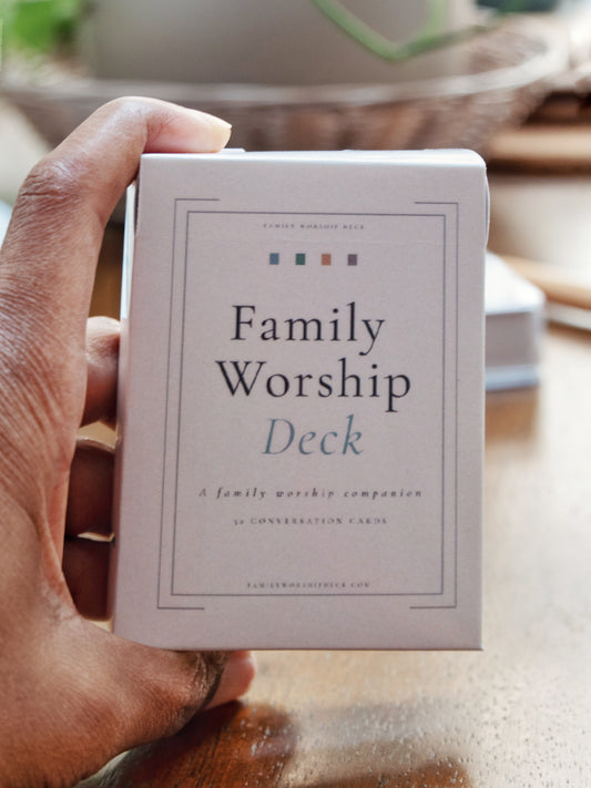 Family Worship Companion Deck — Gift Edition